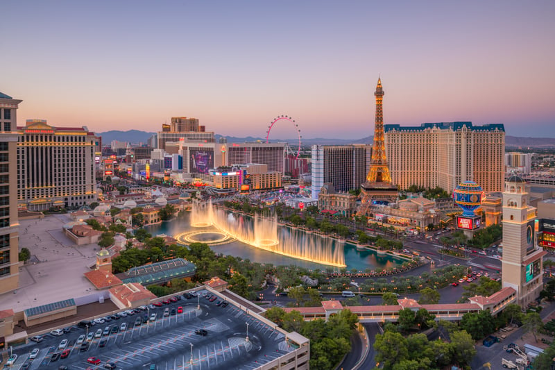 Las Vegas Strip - Evening